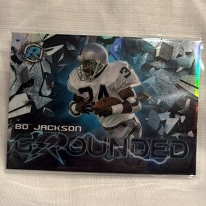 🔥 2024 BO JACKSON TOPPS CHROME GROUNDED REFRACTOR